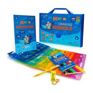 Mimtom Kit de plantillas de dibujo para niños juego de_1