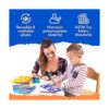 Mimtom Kit de plantillas de dibujo para niños juego de_3