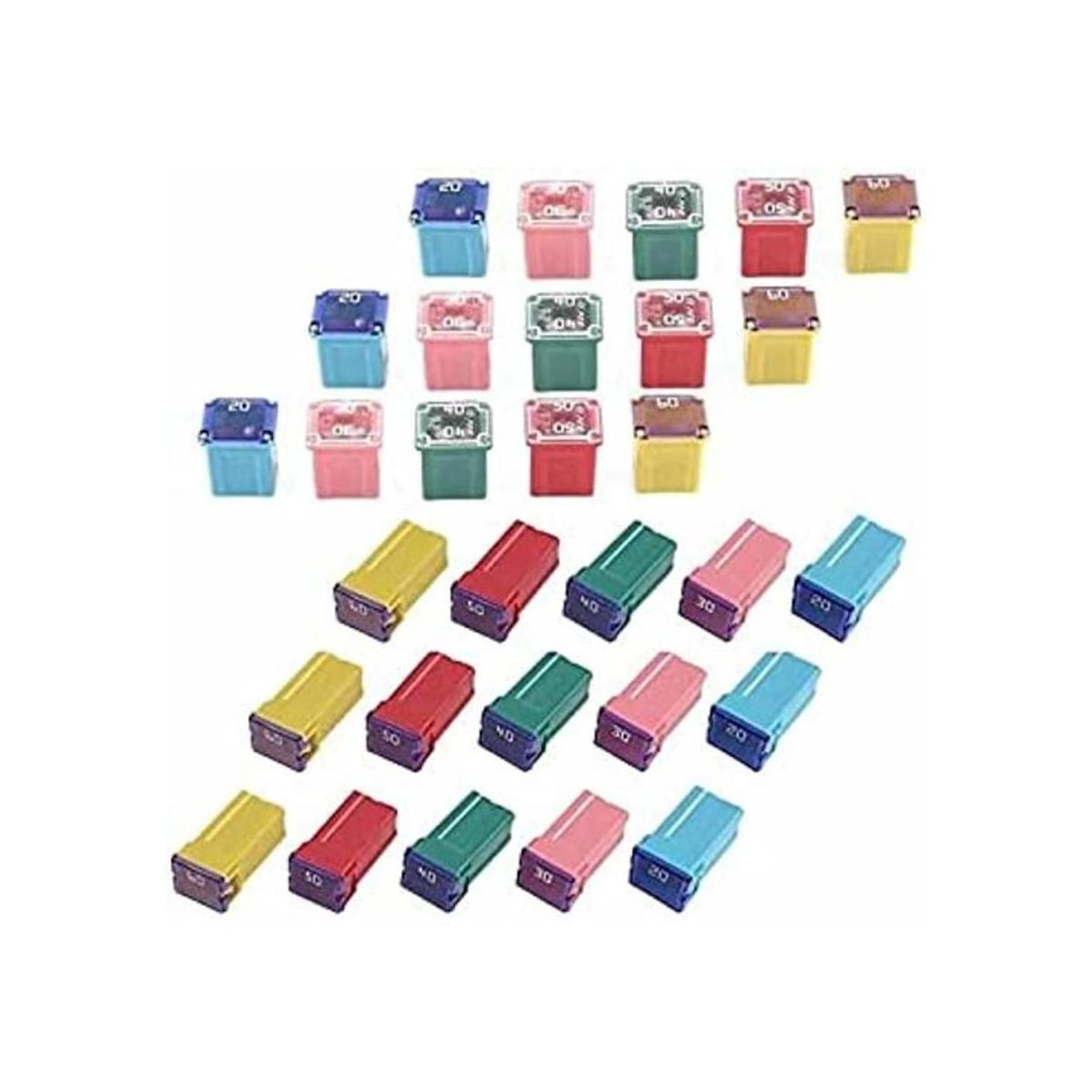 Kit de fusibles surtidos de 30 piezas de combinación
