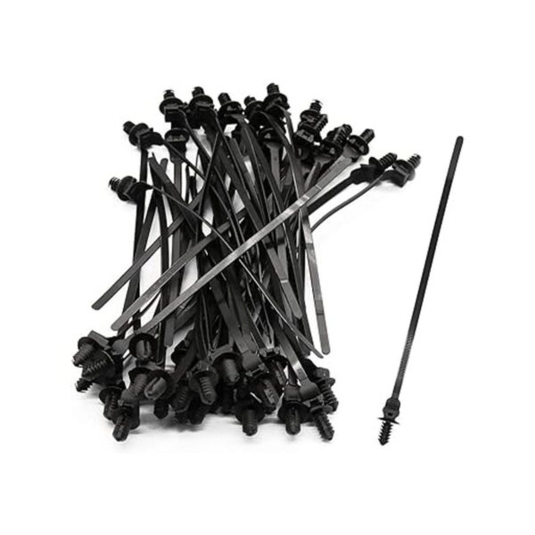 Paquete de 50 bridas para cables de nailon de 8 pulgadas_3