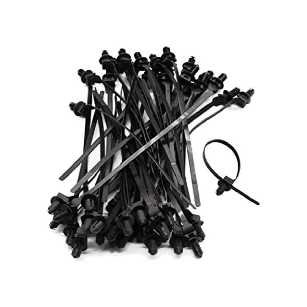 Paquete de 50 bridas para cables de nailon de 8 pulgadas