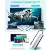 Hiearcool Adaptador HUB con USB C y 7 puertos en 1 de USB_2