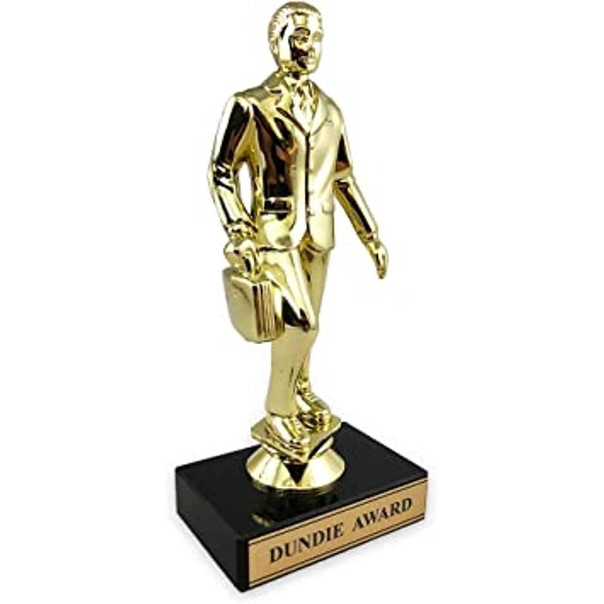 Trofeo de premio Dundie la mercancía de la serie The