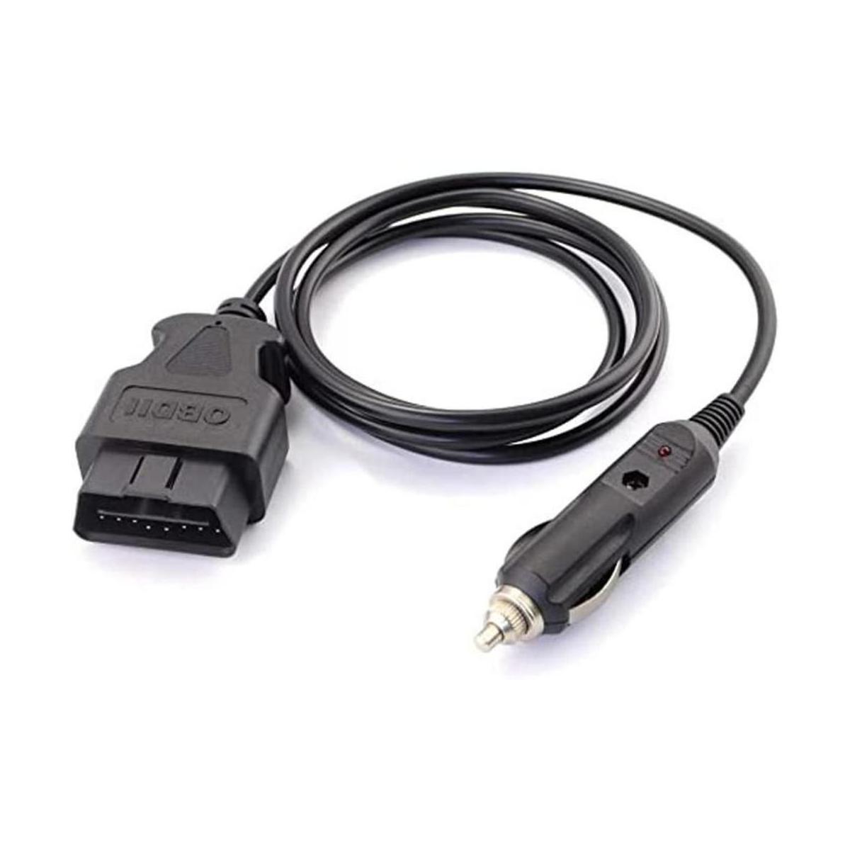 OLLGEN Cable de fuente de alimentación de emergencia OBDII