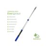 EVERSPROUT Poste telescópico de extensión de 1.5 a 3 pies