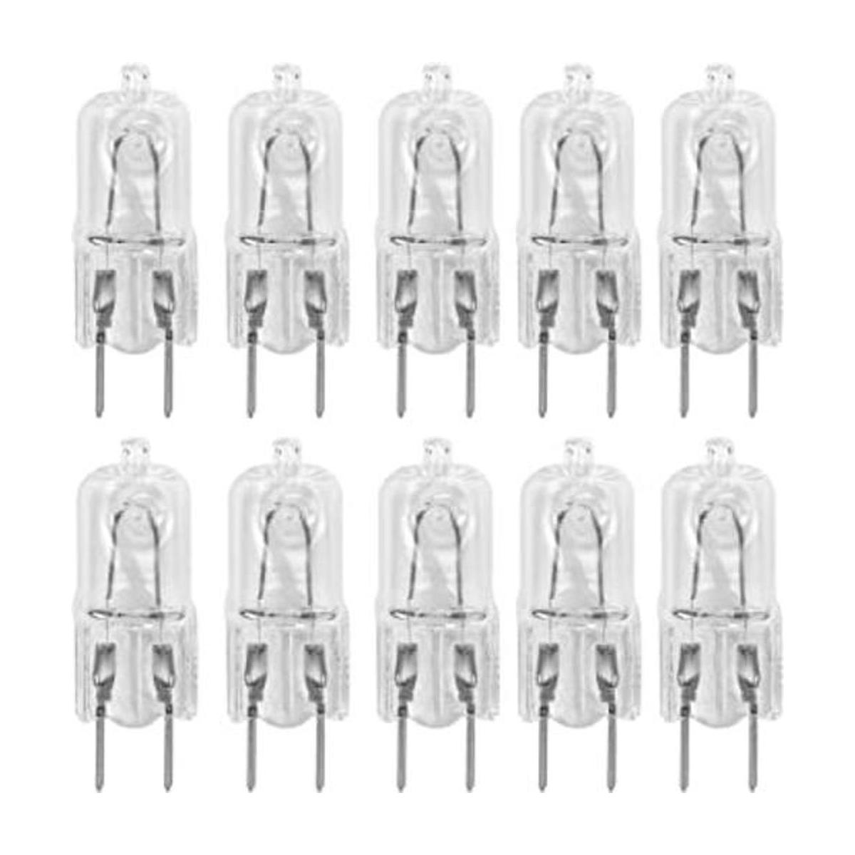 Paquete de 10 bombillas halógenas G8 de 25 W 120 V tipo