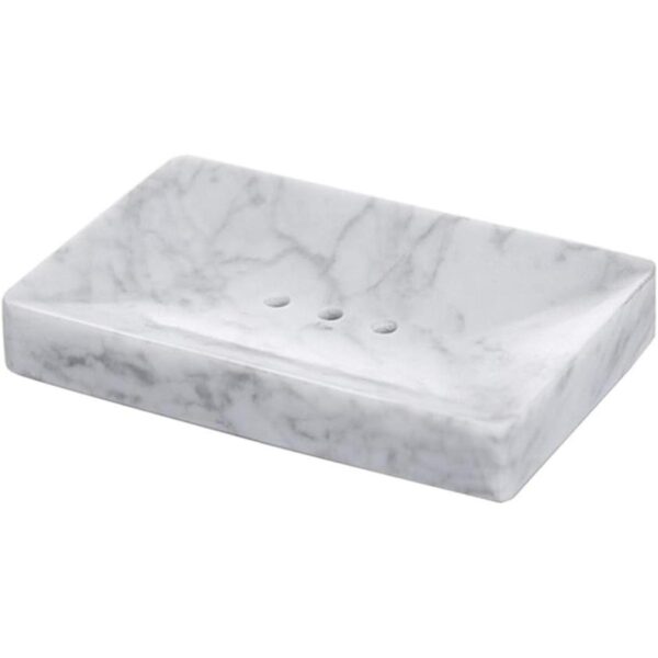 StonePlus Jabonera de mármol natural y suave soporte_1