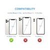 OT ONETOP Funda tipo cartera para iPhone 11 Pro con_2