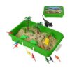 Kit de arena de juego de dinosaurios 2 bolsas de arena y_1