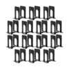 HappyHapi 28 sujetalibros de metal soporte negro para_1