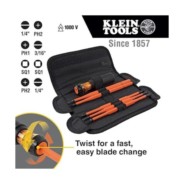 Klein Tools 32288 Destornillador aislante juego de_2