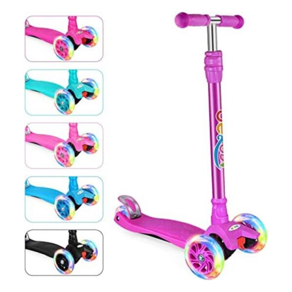 Beleev Patinetas A2 para niños patineta de 3 ruedas para_1