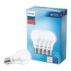 Philips Bombilla LED A19 E26 mediana color blanco_1