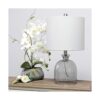 Elegant Designs LT3334GRY Lámpara de mesa de vidrio_5