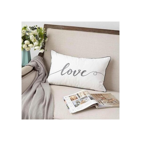 Sanmetex r Fundas de almohada decorativas de 12 x 20