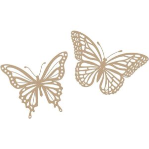 Spellbinders Butterflies Glimmer Juego de placas y_1