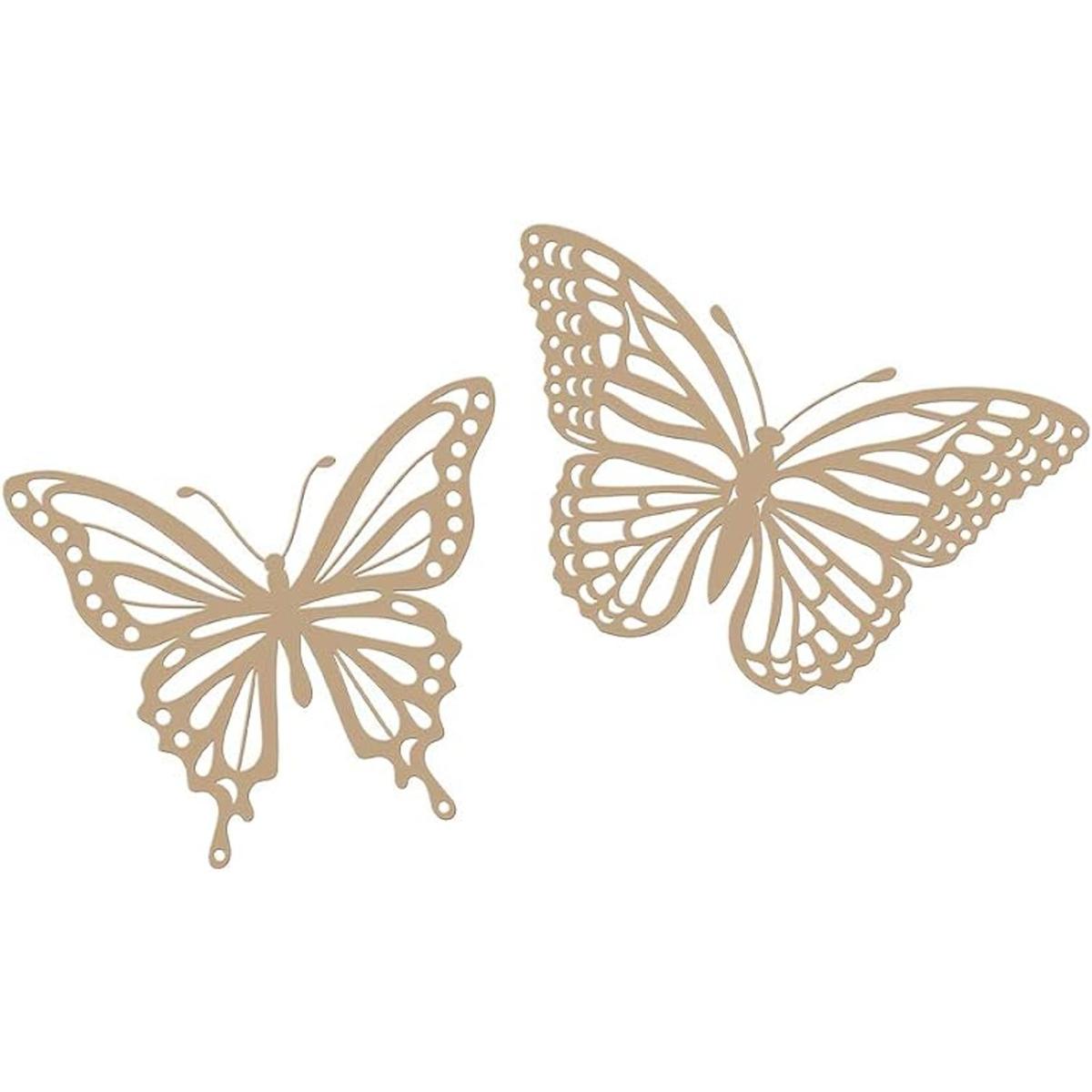 Spellbinders Butterflies Glimmer Juego de placas y
