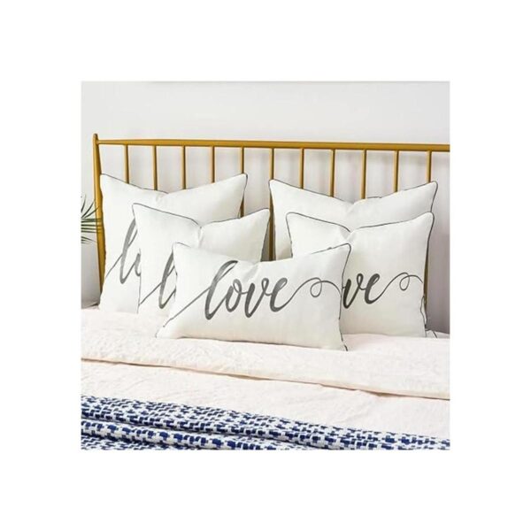 Sanmetex r Fundas de almohada decorativas de 12 x 20
