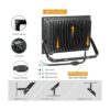 SOLLA Paquete de 2 luces LED de 100 W 8000 lúmenes 3000_4