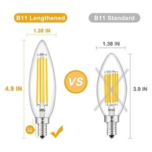 CRLight Bombilla LED regulable de 8 W 2700 K luz blanca