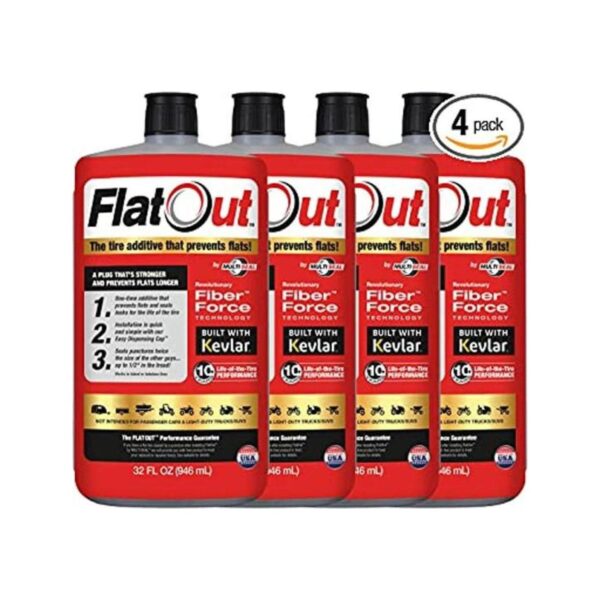 FlatOut Sellador de neumáticos multiusos evita y repara_1