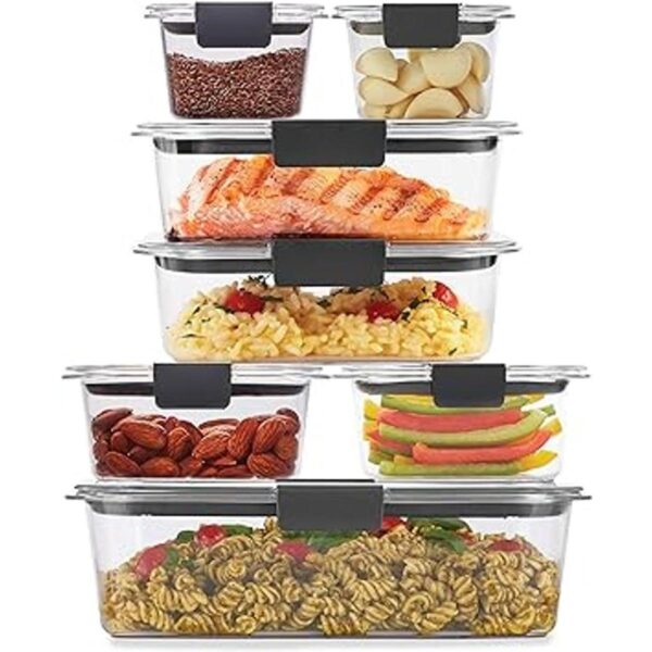 Rubbermaid Brilliance Tapas de plástico para_1