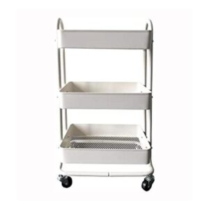 MaxWorks 50175 Carrito de metal con ruedas de 3 niveles_1