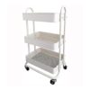 MaxWorks 50175 Carrito de metal con ruedas de 3 niveles_2
