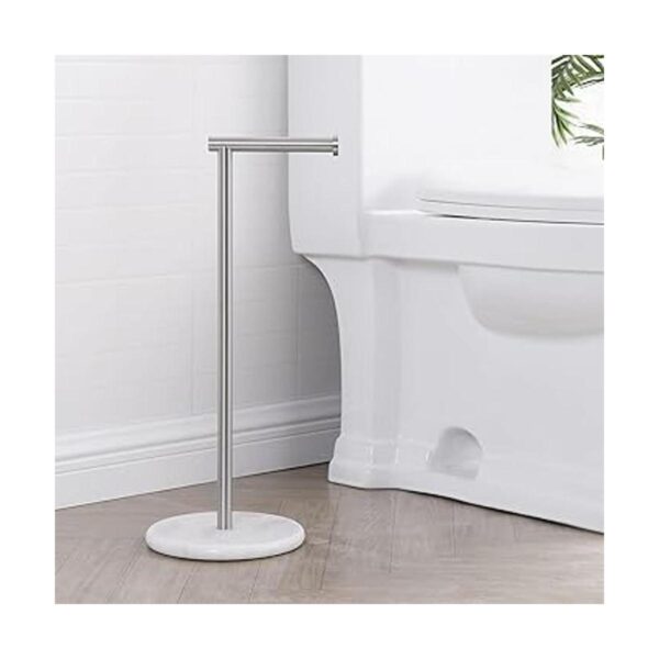 KES Natural Marble Toilet Paper Holder Stand Tissue Roll_2