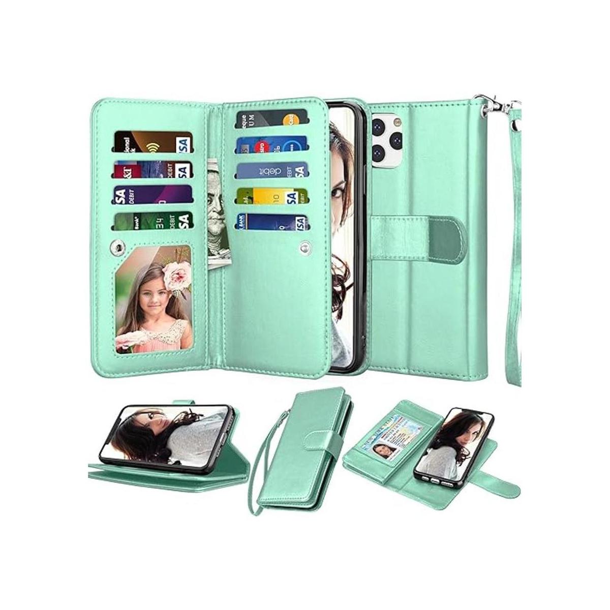 Njjex Funda tipo cartera para iPhone 11 Pro de 58 9