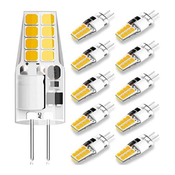 Bombilla LED G4 de 3 W equivalente a 20W25 W T3 JC tipo