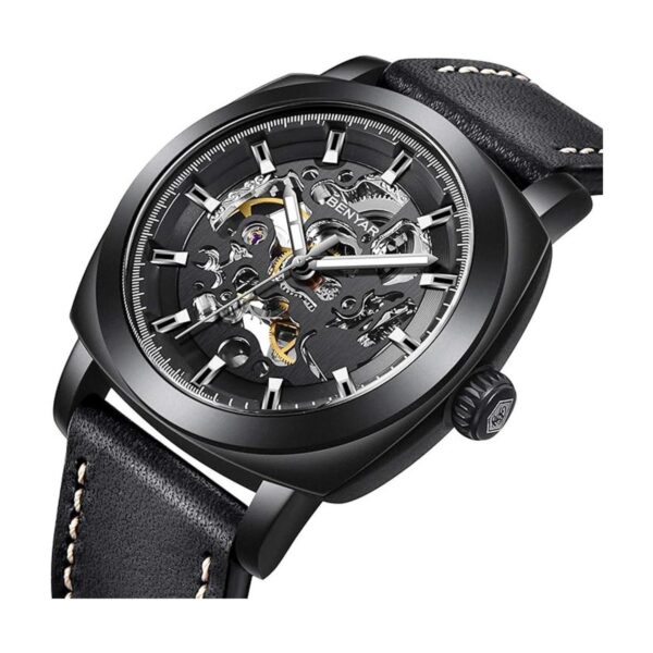 BENYAR Reloj mecánico automático para hombre diseño de