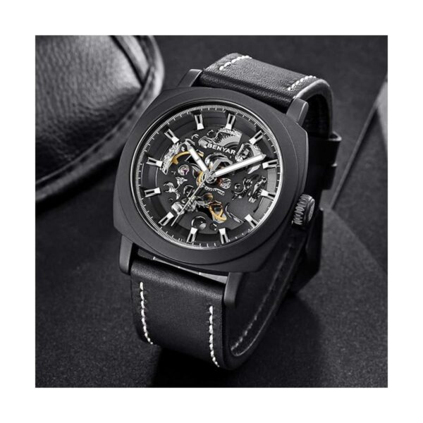 BENYAR Reloj mecánico automático para hombre diseño de