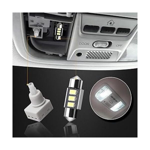 HERCOO 924798 Lámpara de cúpula con interruptor de mapa_2