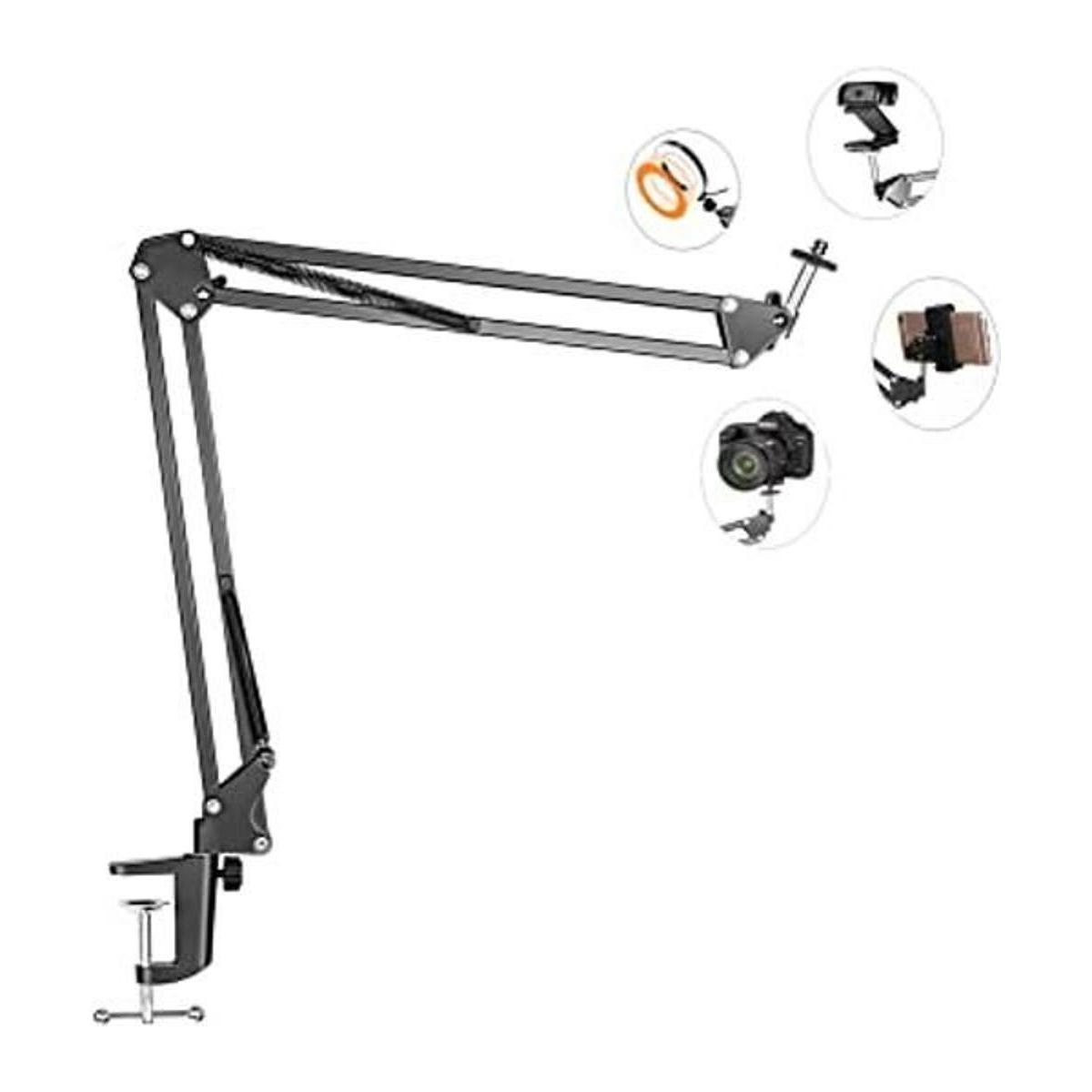 Soporte de trípode para cámara web brazo flexible sobre