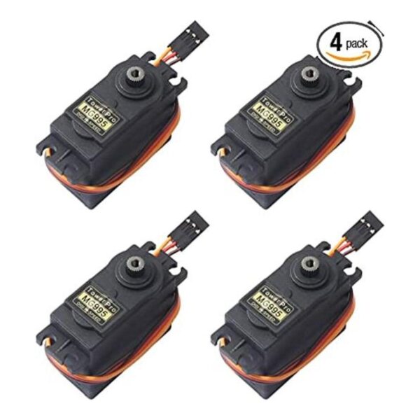 DEVMO MG995 Juego de 4 motores servo de engranaje de_1