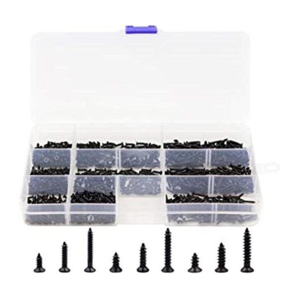 LBY 900 tornillos de chapa de Philips M1.7 M2 M20.118 x