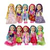 JING SHOW BUSSINESS Paquete de 10 mini muñeca de 3