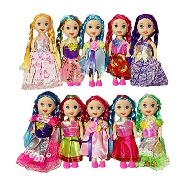 JING SHOW BUSSINESS Paquete de 10 mini muñeca de 3