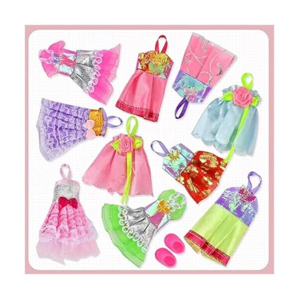 JING SHOW BUSSINESS Paquete de 10 mini muñeca de 3