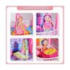 JING SHOW BUSSINESS Paquete de 10 mini muñeca de 3