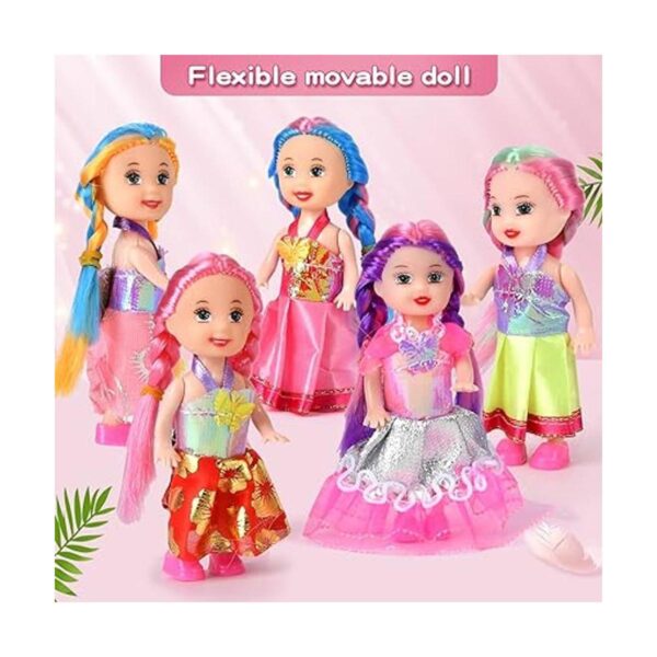 JING SHOW BUSSINESS Paquete de 10 mini muñeca de 3