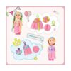 JING SHOW BUSSINESS Paquete de 10 mini muñeca de 3
