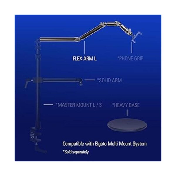 Elgato Flex Arm L Brazo articulado de 4 secciones prémium_3