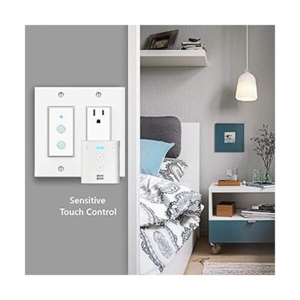 Nexete Smart WiFi interruptor de pared compatible con_3