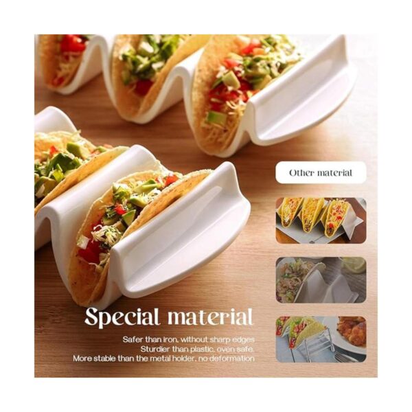 DOWAN Soporte para taco de porcelana 9.75 pulgadas