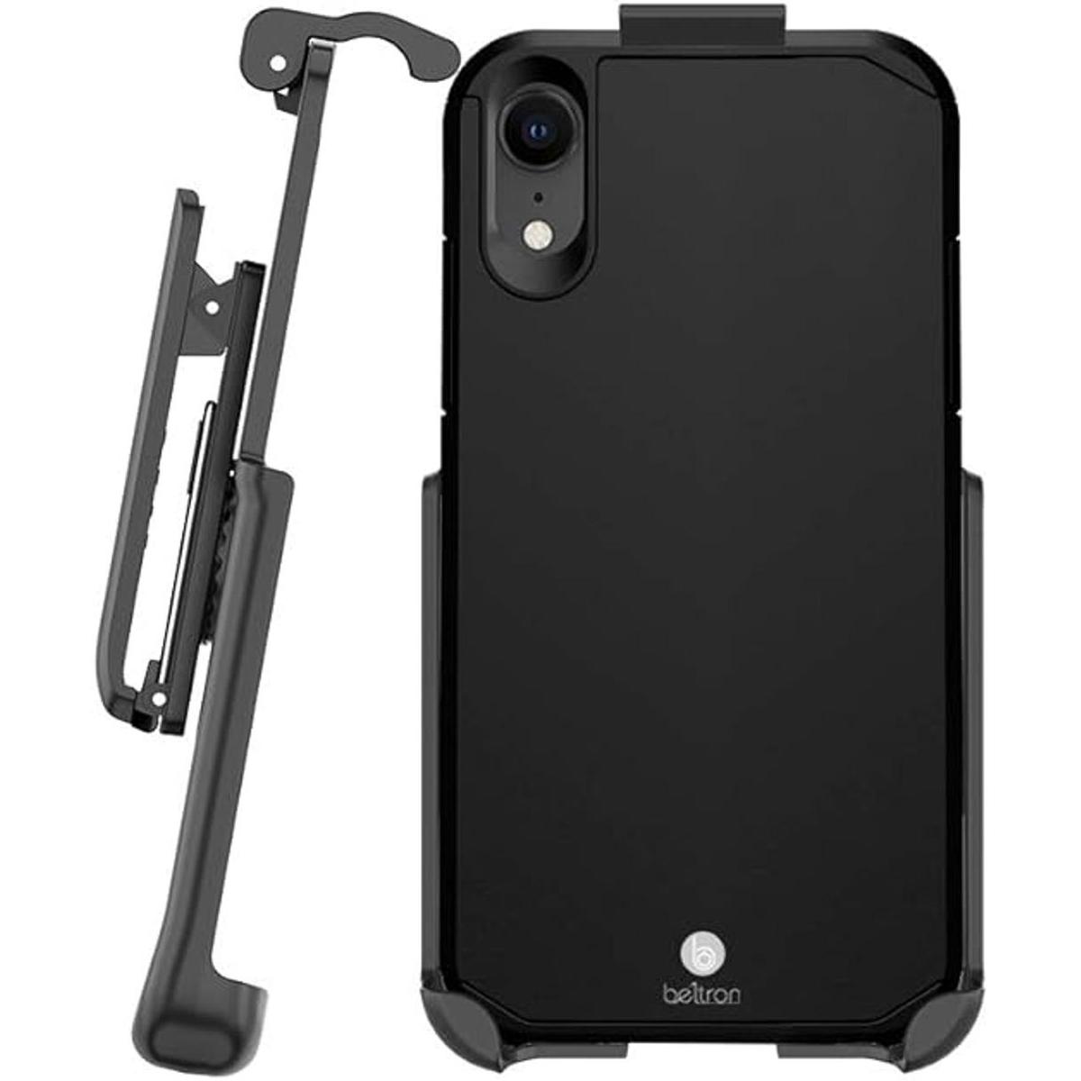 Funda con clip para cinturón para iPhone XR Beltron Slim