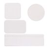 OwnMy Juego de 4 posavasos absorbentes de agua para