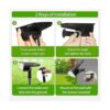 Claoner Luces solares para exteriores IP65 impermeables_2