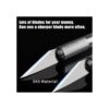 DIYSELF 200 cuchillas de cuchillo exacto 11 cuchillas de_5